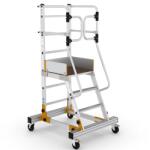 Bisonte Platforma mobila profesionala RD28 din aluminiu, H lucru 2, 8 m