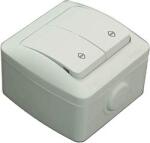 Elbi Comutator cap scara aplicat 10A IP54 gri PT Eva (EL0012825)
