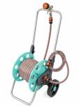RICHMANN Furtun cu carucior pentru gradina, pistol de stropit, 1/2", 20+2 m, 6 straturi, antirasucire, Richmann Exclusive (149198) - edanco