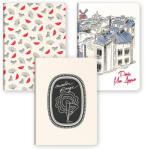  Jegyzetfüzet Clairefontaine Moulin Rouge A/5, 32 lapos, vonalas, vegyes minta (PAP0130-0463)