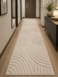 Oksi Traversa OKSI 38025-202, Latime 0.8m, Marime 100 x 700 cm, Bej, Inaltime Fir 6, 5 mm. , Festonata Surfilata Tiv Covor
