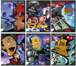  Füzet kockás NEBULO A/4 40 lapos Graffiti (01_09185)