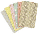  Füzet Clairefontaine Neo Deco Spring/Summer 11x17 cm, 48 lapos, vonalas, puha fedeles, vegyes (PAP1111-2748)