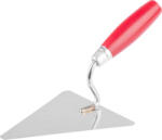 Strend Pro Premium Kőműveskanál Strend Pro Premium, fa nyéllel és fém véggel, háromszög, 180 mm, 1 mm, rozsdamentes acé (STP2161319)