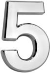 MagicHome "5", öntapadós Házszám, ezüst, 70x100 mm, ABS (STP2212483)