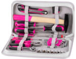 Strend Pro Szerszámkészlet LADIES PINK SET11, nőknek, 39 részes, rózsaszín, táskában (STP239693)
