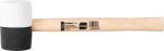 Strend Pro Kalapács Strend Pro HM232 450 g, 300 mm, gumi, BlackWhiteHead, fa nyél (STP230261)