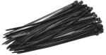 Strend Pro Kábelkötegelő Strend Pro CT66BL, 300x4, 8 mm, 50 db, fekete, nylon, rögzítő (STP2170886)