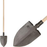 Strend Pro Gardex 1300 g, Kovácsolt ásó lépőfelülettel, fa nyéllel (STP211688)