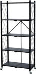 Strend Pro RAW5T, Összecsukható Fém Állvány kerekeken, 5 polcos, 1630x720x340 mm, max. 50 kg/polc (STP2211633)