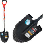 Strend Pro Premium RedShark, Hegyes ásó üvegszálas D-nyéllel 1150 mm (STP2110432)
