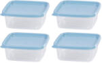 MagicHome MagicHome, Ételhordó szett, 4 db, 600 ml, 143x143x58 mm (STP801804)