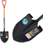 Strend Pro Premium RedShark, Hegyes ásó fa D-nyéllel 1150 mm (STP2110435)