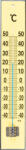 Strend Pro TMM-018 Yellow Flatter, kültéri Hőmérő, 450x80x20 mm, fa (STP221156)