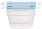 MagicHome MagicHome, ételhordó szett, 3 db, 600 ml, 135x135x75 mm (STP801798)