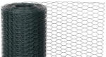 Strend Pro Garden GARDEN HEX PVC, Hatszögletű csirkeháló, 1000/16/0, 9 mm, zöld, RAL 6005, 25 m-es tekercs (STP431008)