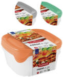 Keter Tárolóedény szett, 3 db, 800 ml, menta/szürke/barack vegyes színek, 155x155x110 m (STP801815)