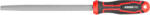 Strend Pro Premium Reszelő Strend Pro Premium ComfortGrip DL654, 325 mm, háromszögletes (STP227753)