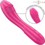 Intense, Intense High Tech Intens - Vibrator Belinda 19 Cm Flexibil 10 Vibrații Roz Vibrator