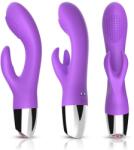 Armony ARMONY - Vibrator Rabbit Dual cu Stimulare Clitoris și Punctul G, Violet Vibrator
