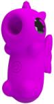 FUN TOYS, PRETTY LOVE PRETTY LOVE - Magic Unicorn, Vibrator pentru Deget cu Sucțiune, Mov Vibrator