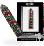 Custom Bullets Bulleturi Personalizate - Bullet Magnetic Reîncărcabil Cu Craniu 10 Intensități