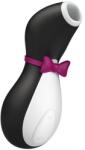 SATISFYER, SATISFYER AIR PULSE SATISFYER - Pro Penguin NG, Stimulator Clitoridian Air Pulse cu 11 Programe, Alb/Negru Vibrator
