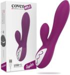 COVERME - Taylor, Vibrator Rabbit cu 2 Motoare și Telecomandă WATCHME, 10 Moduri Vibrator