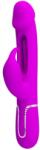 High Tech, Pretty Love Pretty Love - Vibrator Multifuncțional Kampas Rabbit 3 în 1 Cu Limbă Fuchsia Vibrator