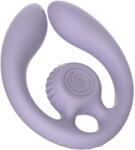 Snail Vibe GIZI Duo Lila - Stimulator Dual pentru Cupluri cu Telecomandă, Vibrații și Încărcare Magnetică Vibrator