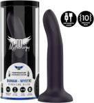 MYTHOLOGY, MYTHOLOGY FANTASY DILDO MYTHOLOGY - Duman Mystic M, Dildo Vibrant cu Schimbare de Culoare la Temperatură și WATCHME, 17 cm Vibrator