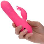CalExotics - California Dreaming Sacramento Sweetie, Rabbit cu Rotație, 10 Funcții și Cip Memorie, Roz Vibrator