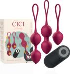 Cici Beauty - Bile Kegel Vibrante Premium Din Silicon Cu Telecomandă