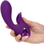 CalExotics - Huntington Beach Heartbreaker, Vibrator Rabbit cu Sucțiune Clitoridiană și Vibrație Duală, Violet Vibrator