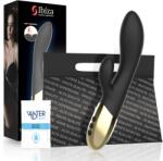 IBIZA IBIZA - Supersoft, Vibrator Rabbit cu Stimulare Duală, Negru și Auriu Vibrator