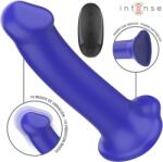 Intense, Intense Remote Control Intens - Vibrator Victoria Cu Cupa De Suctie 10 Vibratii Albastru întunecat Cu Telecomandă Vibrator