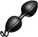 JOYDIVISION, JOYDIVISION JOYBALLS JOYDIVISION - Joyballs Secret, Bile Kegel Duale Silikomed cu Efect Trambulină, 85g, Negru