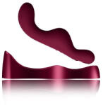 Rocks-Off - Ruby Glow, Vibrator 2 în 1 Sit-On cu 2 Motoare, Telecomandă și Bază Magnetică, Silicon, Roșu Vibrator
