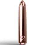 Rocks-Off Poppy Auriu - Bullet vibrator reîncărcabil USB cu 16 funcții