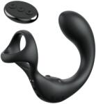 ANAL FANTASY ELITE COLLECTION, PIPEDREAMS ANAL FANTASY ELITE - Ass-Gasm Taint-alizer, Stimulator P-Spot cu Bile Rotative Perineu și Telecomandă, Negru