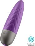 SATISFYER, SATISFYER VIBRATOR SATISFYER - Ultra Power Bullet 5, Vibrator Bullet cu Suprafață Matlasată, 12 Moduri, Violet