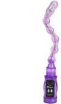 BAILE, BAILE STIMULATING BAILE - Distorsion Triple, Stimulator Anal Flexibil cu 3 Bile și 6 Viteze, Lila