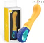 Intense INTENSE - Shaggy, Vibrator Curbat pentru Punctul G, Galben Vibrator