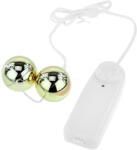 BAILE, BAILE STIMULATING BAILE - Set 2 Bile Vibrante cu Telecomandă cu Fir și Multi-Viteză, 3.2 cm