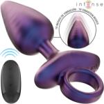 INTENSE, INTENSE ANAL TOYS INTENSE - Michael Model 2, Plug Anal Vibrant cu Telecomandă și 10 Moduri, Silicon, Rezistent Apă