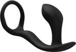 FUN FACTORY - Bootie Ring, Plug Anal cu Inel pentru Penis, Negru
