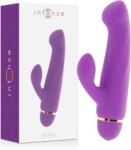 Intense INTENSE - Boral, Vibrator Rabbit cu Stimulator Clitoridian și 20 Moduri, Lila Vibrator