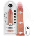 Cock Miller - Dildo Hiper-Realist Thrusting cu Bază Ventuză și Telecomandă, 20.5 cm Dildo