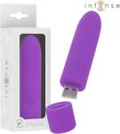 Intense, Intense Fun Toys Intens - Symone Bullet Vibrant Reîncărcabil Usb 8 Vibrații Mov 10 X 2.2 Cm