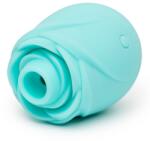 ROMP ROSE GLOW - Stimulator Clitoridian în Formă de Trandafir, Strălucește în Întuneric Vibrator